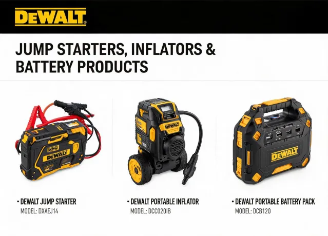 Jump Starters, Inflators & Battery