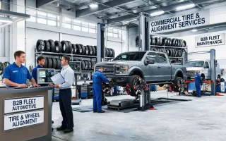Tire and alignment shops